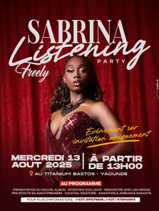 Sabrina vous donne Rdv demain du côté de Titanium bastos à partir de 13h