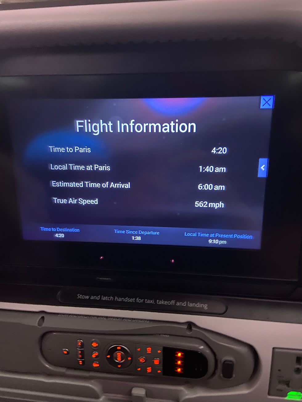 Flight Information, JHB, 2023.