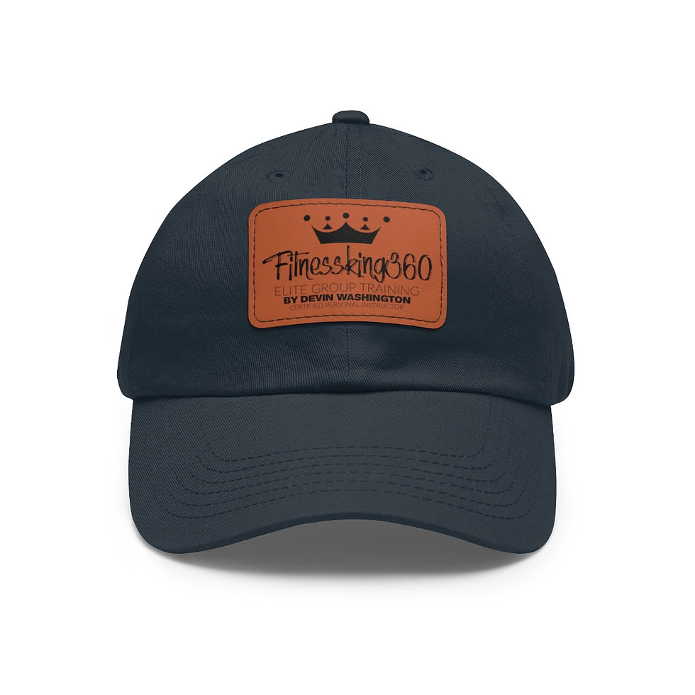 Thumbnail: Logo Hat with Leather Patch (Rectangle)