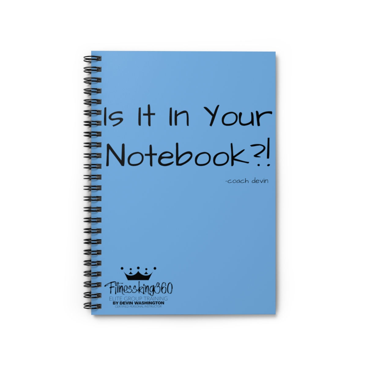 Is It In Your Notebook-Notebook Blue