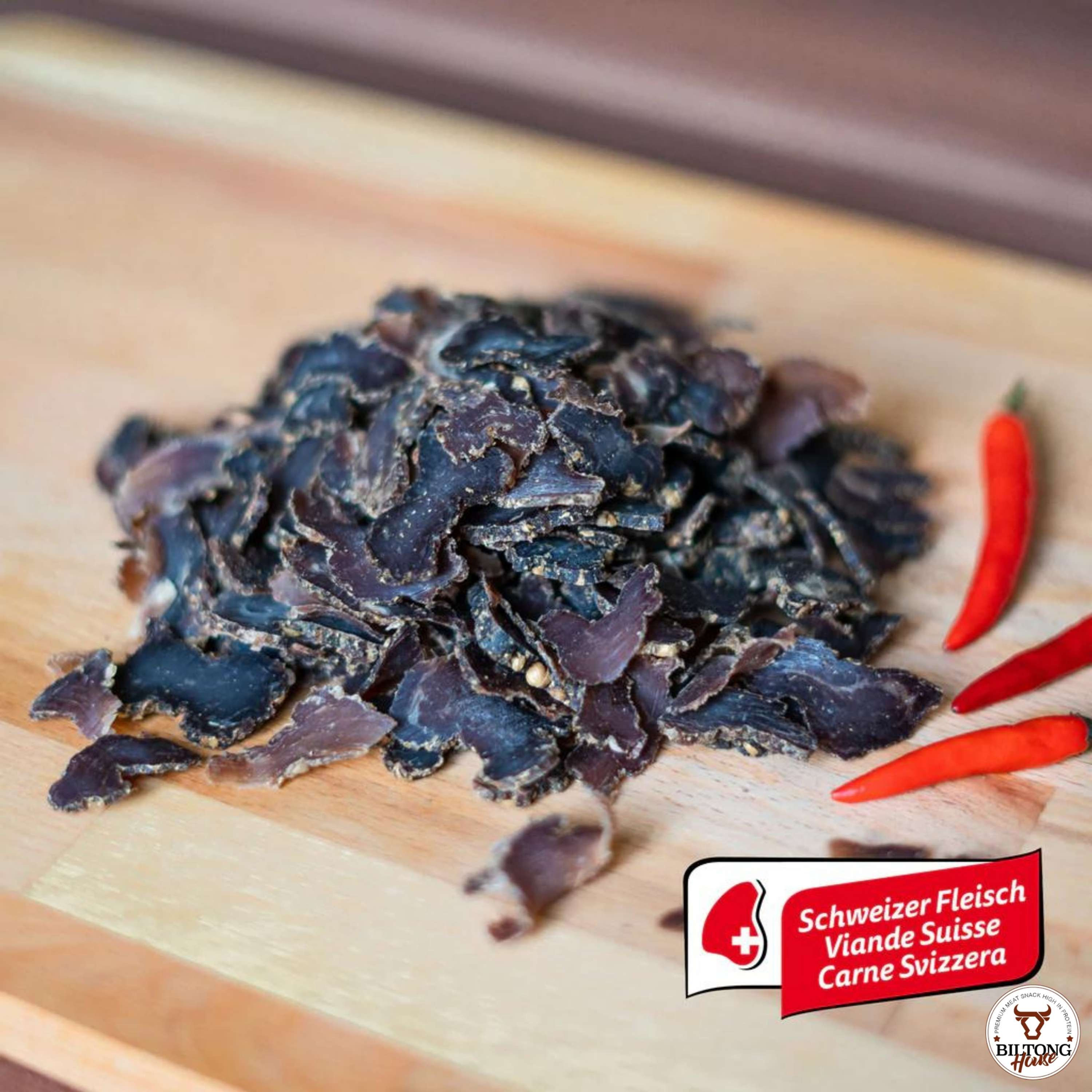 Chilli beef biltong (low-fat) - Swiss meat