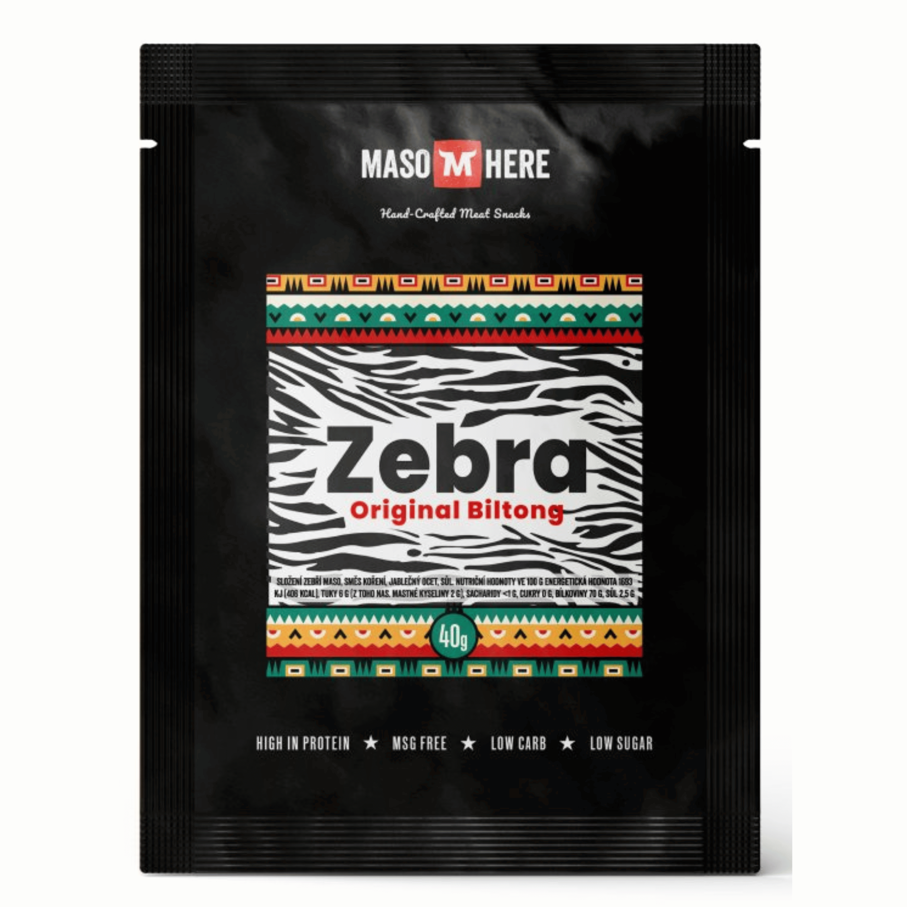 Zebra Biltong 40G