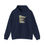 Thumbnail: Land of 10,000 Flannels Hooded Sweatshirt (Blue and Brown)