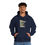 Thumbnail: Land of 10,000 Flannels Hooded Sweatshirt (Blue and Brown)