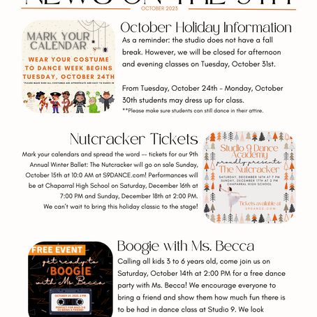 News on the 9th | Oct. 2023 Edition