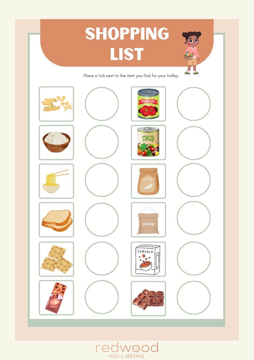 Thumbnail: Child's First Shopping List