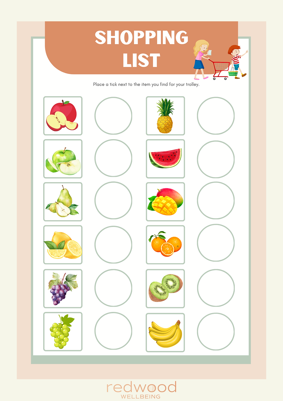 Thumbnail: Child's First Shopping List