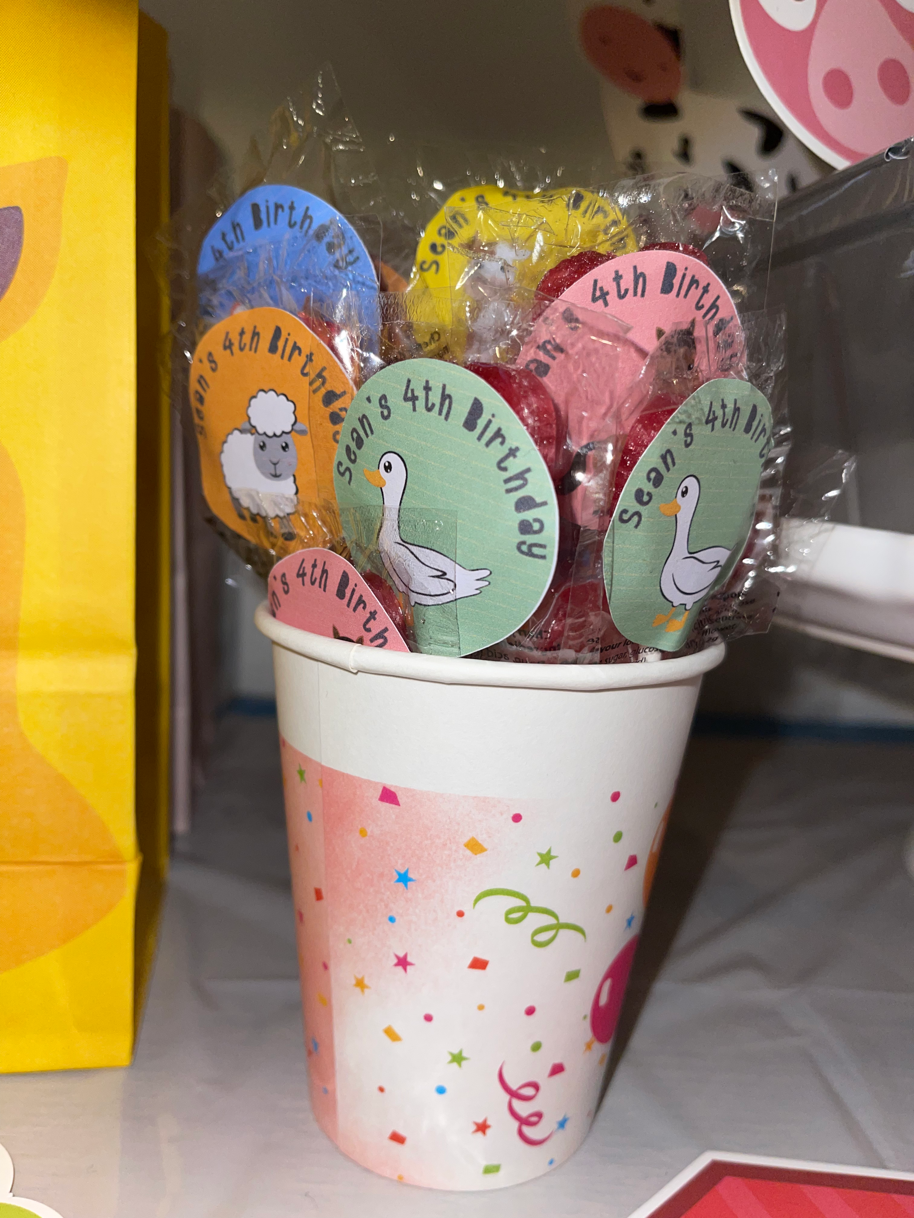 Personalised Lollipops
