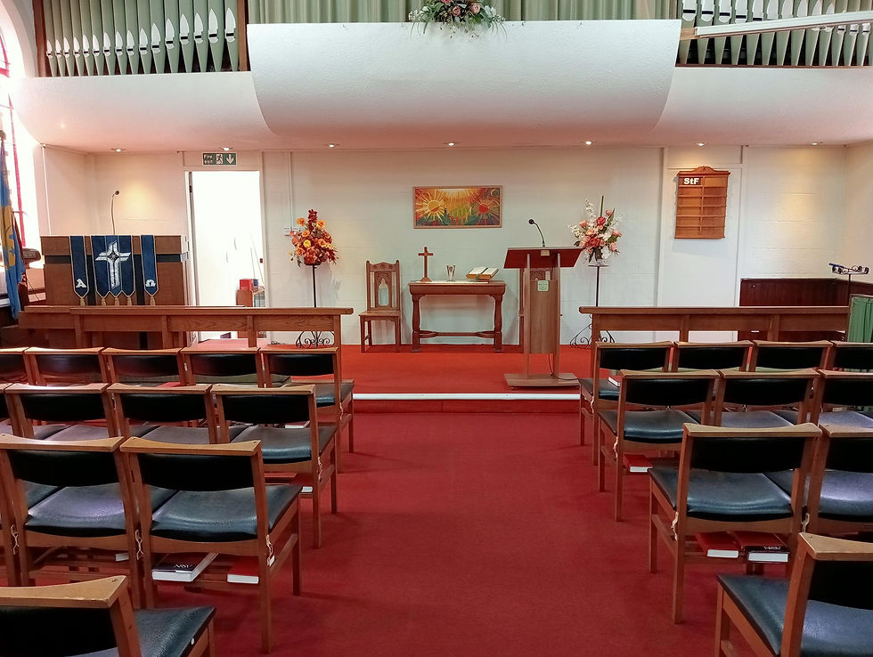 Wombourne Methodist - altar area