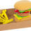 Μικρογραφία: Παιχνίδι  Εκπαιδευτικό υφασμάτινο χάμπουργκερ με τηγανιτές πατάτες  κωδ. L11686 www.worldfamilytime.com