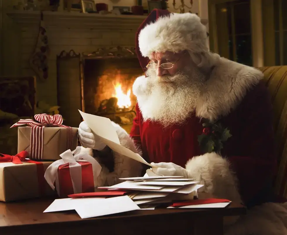Γράμμα Santa claus