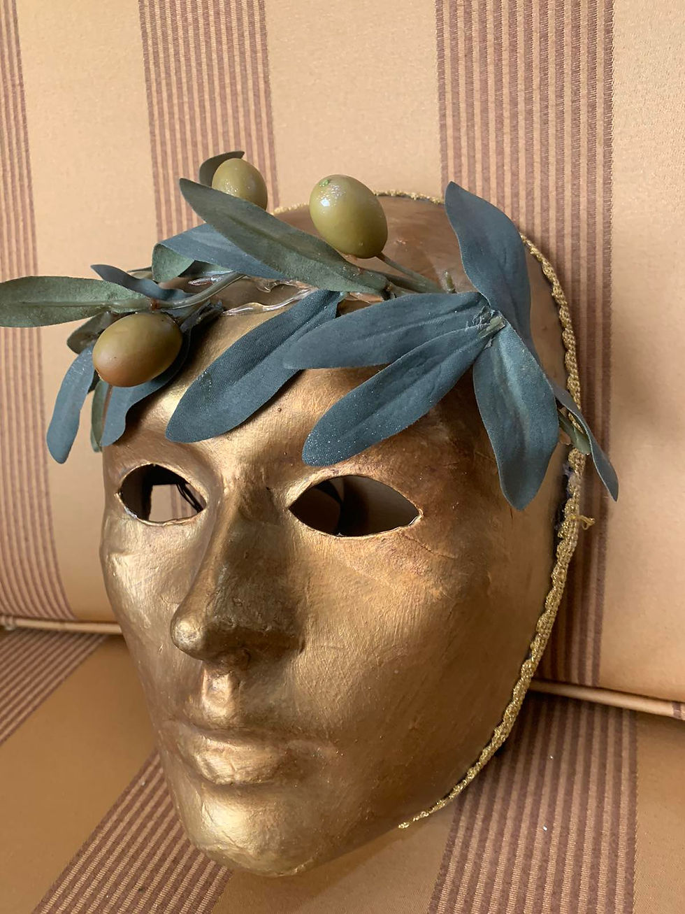 Ο "Ολυμπιονίκης" Βενετσιάνικη Μάσκα κρεμαστή Χειροποίητη  Κωδ. 125057 worldfamilytime.com