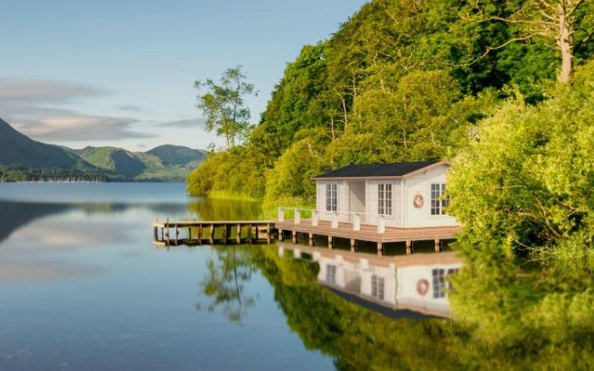 Μαγική "Κατοικία της Λίμνης  Ν2" 26.8τμ+1.9τμ  Κωδ. PΑ707942 www.worldfamilytime.com