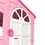 Μικρογραφία: Νέο Μεγάλο Σπιτάκι Pink  Πόρτα & Παράθυρα ανοίγουν,Y115εκ. Κωδ. M782  worldfamilytime.com