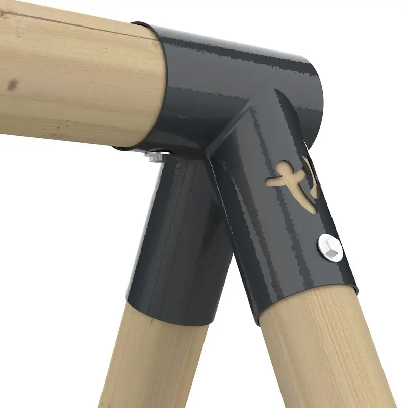 Μικρογραφία: Παιδ.Χαρά  Barbiche Σετ 2 σε 1 με 2 κούνιες +1 διπλή Μ293/Υ190εκ κωδ. 232PE ,www.worldfamilytime.com