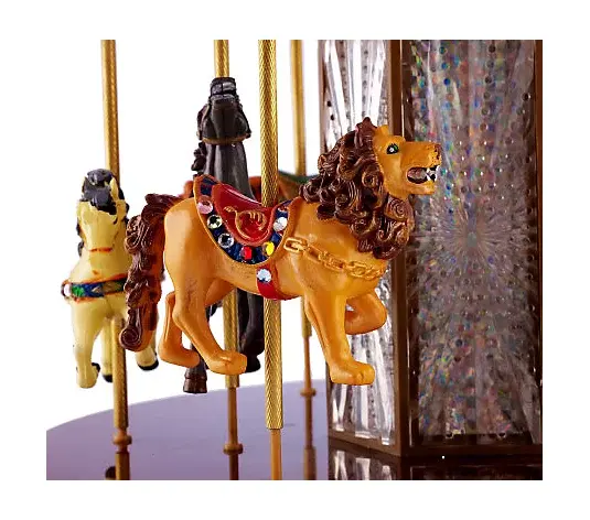 Μικρογραφία: GRAND  SHIMMER CAROUSEL  30εκ.Mr Christmas κωδ. 19980