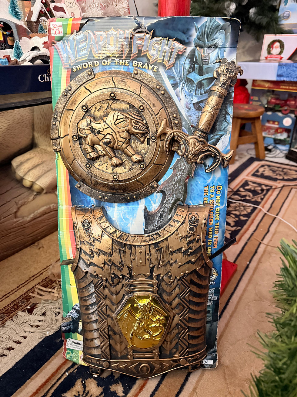 Πανοπλία, ασπίδα & σπαθί πλαστικό για παιδιά κωδ. S1190 www.worldfamilytime.com