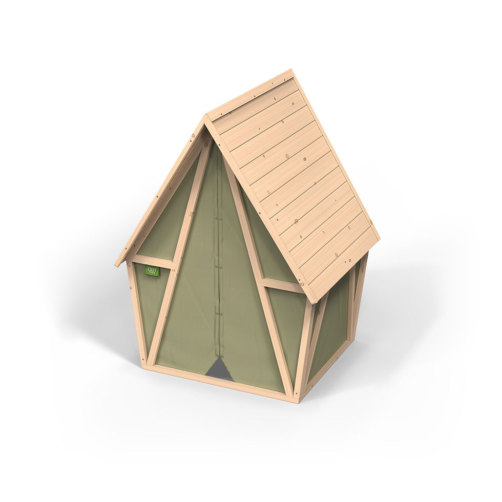 Μικρογραφία: Νέο Design Σπιτάκι ξύλινο   Yuki 100 Υ163εκ.κωδ. EX50540100 worldfamilytime.com