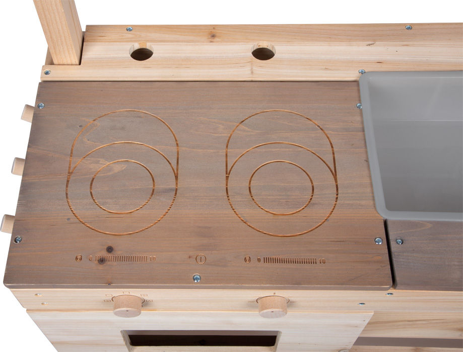 Μικρογραφία: 2 σε 1 Λασποκουζίνα με σκεύη και εξοπλισμένο Κατάστημα κωδ. L12790 www.worldfamilytime.com