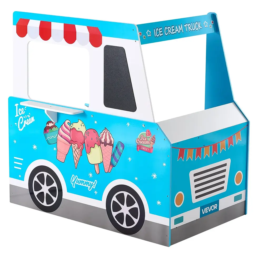 Μικρογραφία: Νέα Καντίνα Παγωτατζίδικο Μ100/Υ96εκ.& αξεσουάρ 25τεμ.+  (3-7χρ.) κωδ. VAC8287B,worldfamilytime.com