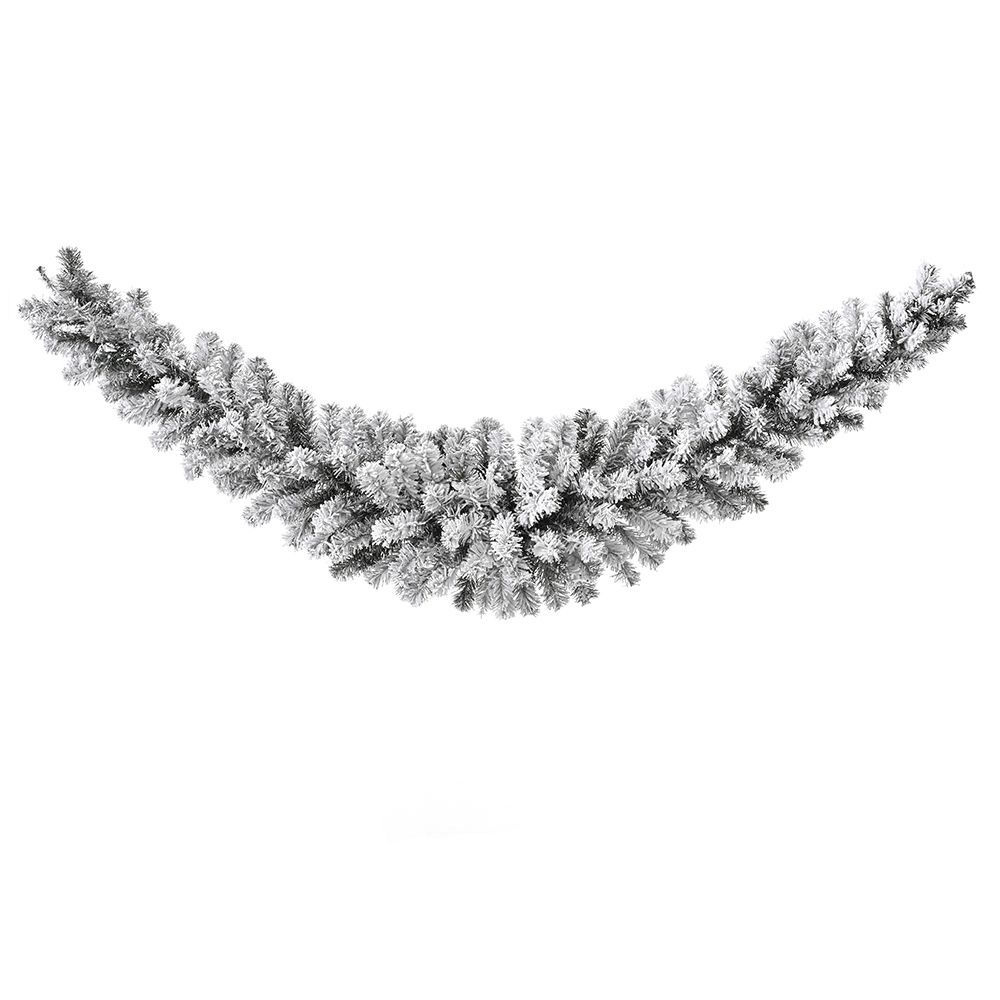 Χιονισμένη γιρλάντα τζακιού 180εκ. Κωδ.: Η80115 www.worldfamilytime.com