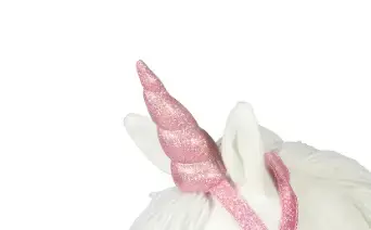 Μικρογραφία: Αξεσουάρ για άλογο κοντάρι "Κέρατο μονόκερου",καπίστρι ροζ γκλίτερ κωδ. TO184374 www.worldfamilytime.com