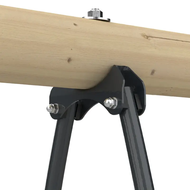 Μικρογραφία: Παιδ.Χαρά  Barbiche Σετ 2 σε 1 με 2 κούνιες +1 διπλή Μ293/Υ190εκ κωδ. 232PE ,www.worldfamilytime.com