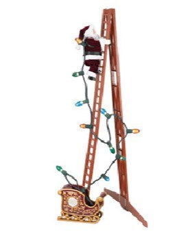 Μικρογραφία: Ο Άγ.Βασίλης ανεβαίνει & κατεβαίνει σκάλα με δώρα Y100εκ.Mr.Christmas κωδ. 36895 worldfamilytime.com