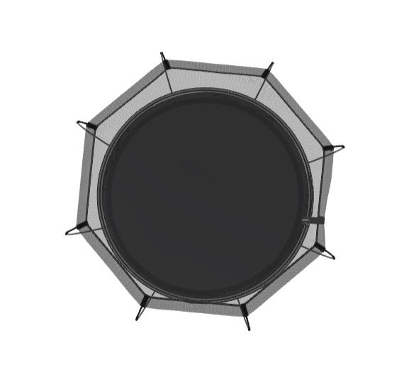 Μικρογραφία: Τραμπολίνο Premium χωρίς Ελατήρια Springfree Compact Round 250εκ.(310) κωδ.1-R54, www.worldfamilytime.com