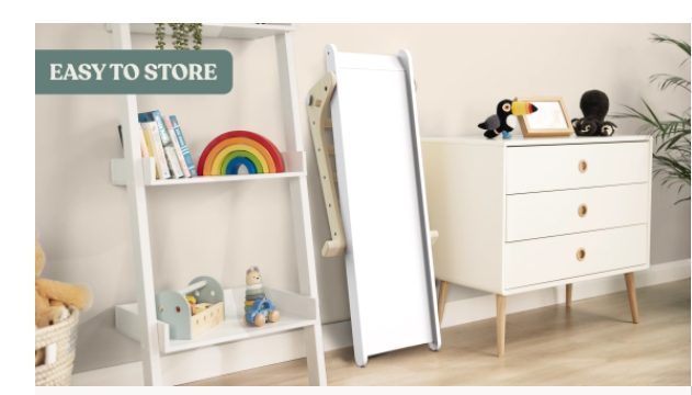 Μικρογραφία: Active Montessori  Ξύλινη Τσουλήθρα Πτυσσόμενη ,12μην+ κωδ. T166U  www.worldfamilytime.com