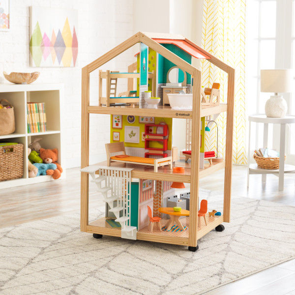 Μικρογραφία: Κουκλόσπιτο Kidkraft  So Stylish Mansion Κωδ: 65199 www.worldfamilytime.com