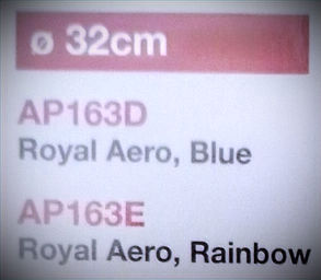 Μικρογραφία: Μαγευτική Διακόσμηση  Αερόστατο "Ουράνιο Τόξο" Φωτιστικό, Υ52εκ. κωδ: ΑΤ840048