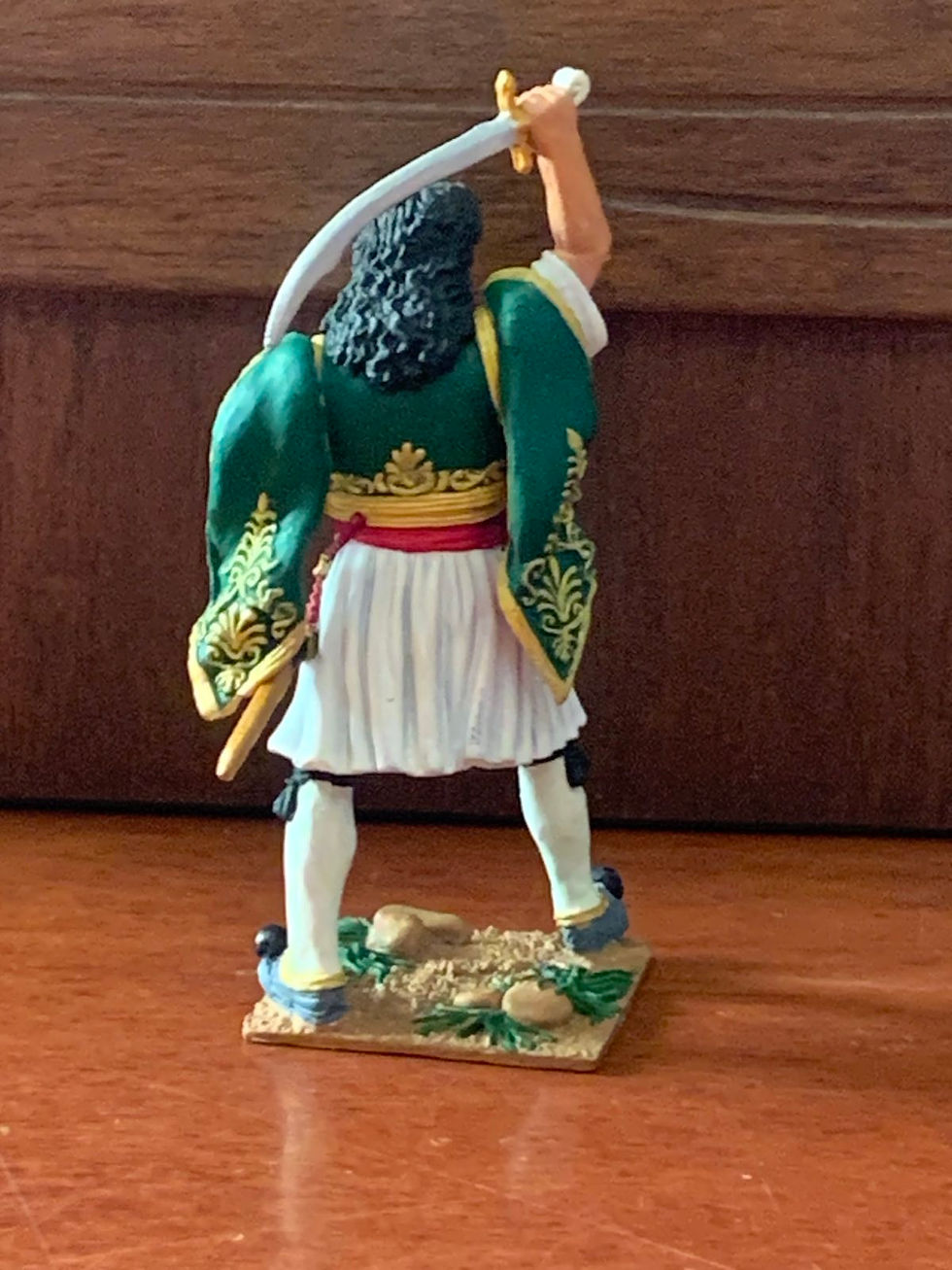 Μικρογραφία: Ό Αθανάσιος Διάκος Οπλαρχηγός Επανάστασης 1821 με Βαθμό Στρατηγού κωδ. Η01829 , www.worldfamilytime.com