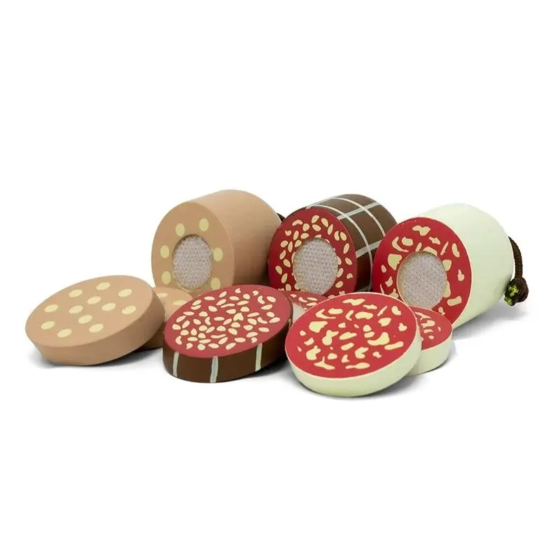 Σετ 3 τεμ. Ξύλινα  Ιταλικά Σαλάμια κοπής  κωδ.  1855643 www.worldfamilytime.com