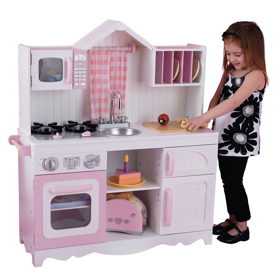 Μικρογραφία: Κουζίνα kidkraft"Modern Country Kitchen"💟 Κωδ.  53222 www.worldfamilytime.com