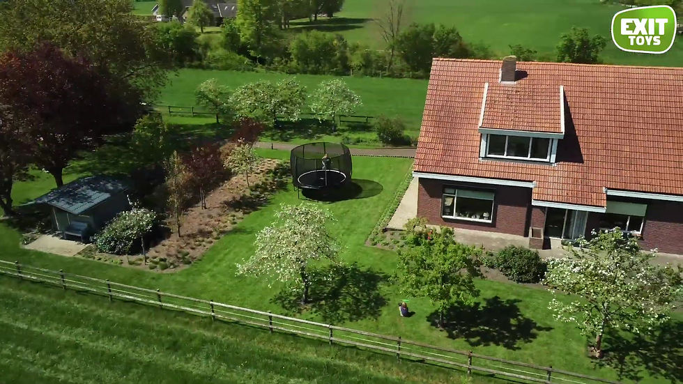 Exit Τραμπολίνο Premium Allure ø253εκ. μαυρο,ως 400κιλά (Silver) κωδ. EX08600810, www.worldfamilytime.com