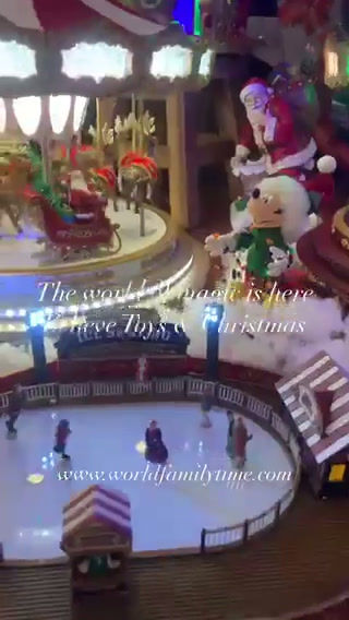 World Marquee  Deluxe Carousel  90th Anniversary 46εκ.,136Led κωδ.79228