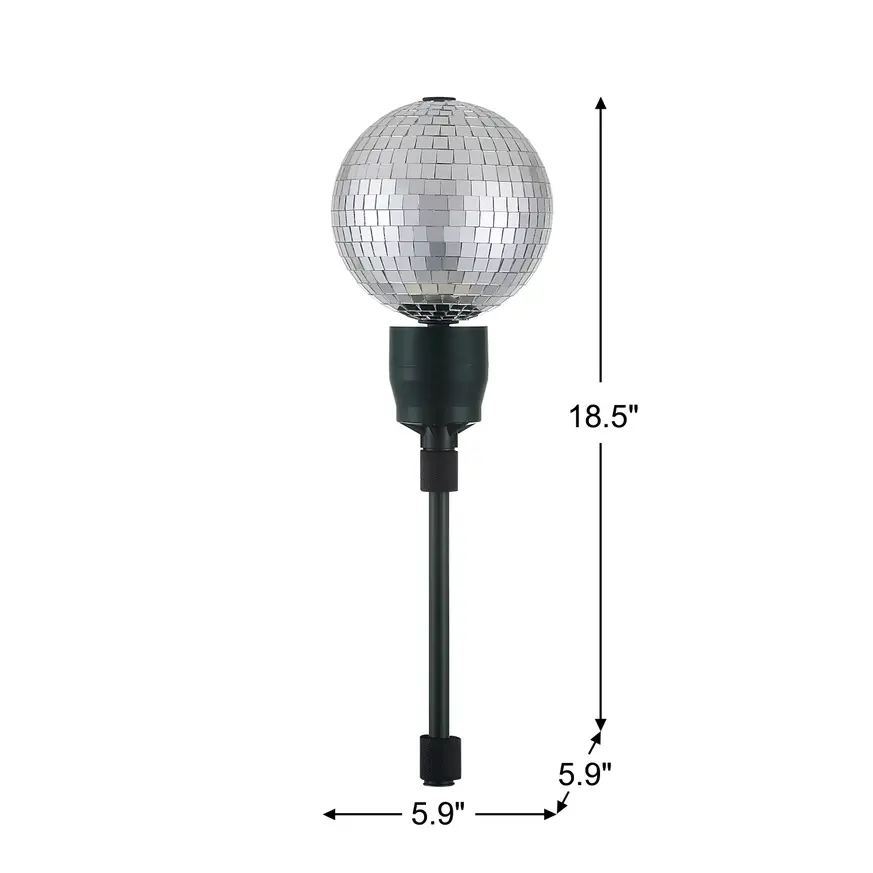Μικρογραφία: Κορυφή "Disco Ball Tree" Περιστρεφόμενη μπάλα Ύ47εκ. Mr.Christmas κωδ. 12705  worldfamilytime.com