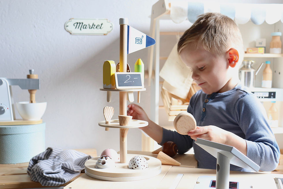 Νέο Σέτ Φρέσκα Παγωτά με Βάση  15τεμ. κωδ.  L12232 worldfamilytime.com