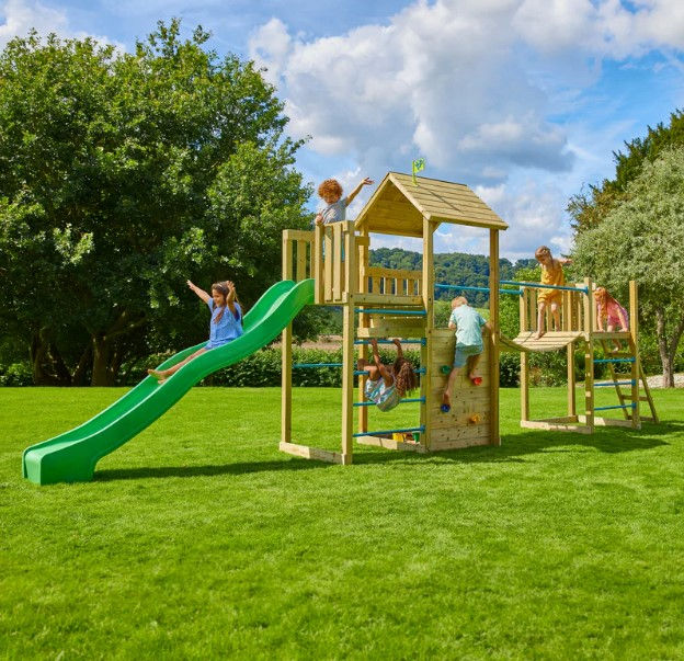 Νέα Παιδική χαρά "Skywood" 10 σε 1 με κρεμαστή γέφυρα κωδ. T792S1P www.worldfamilytime.com