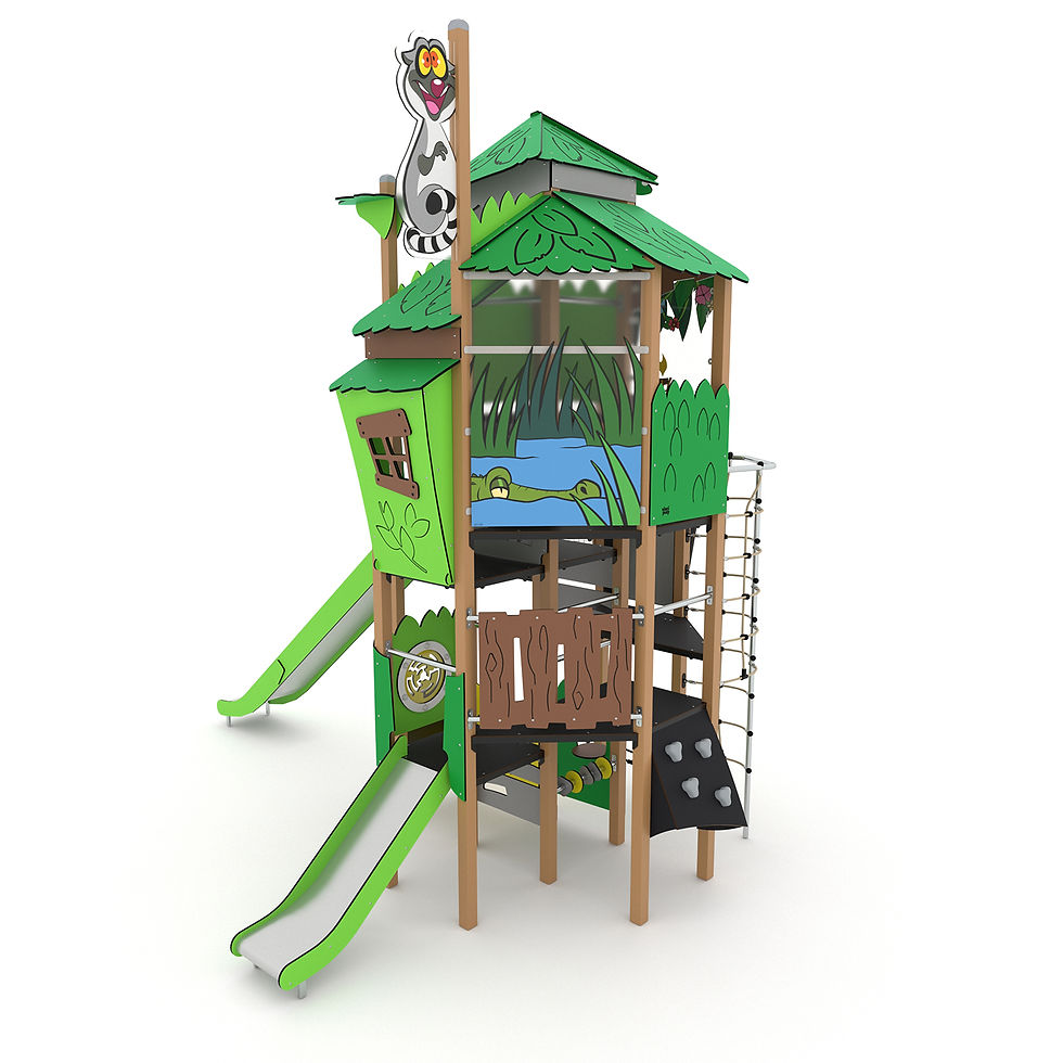 Επαγγελματική  Παιδική χαρά "JUNGLE" 535x375x510εκ. Κωδ. VP3227 www.worldfamilytime.com