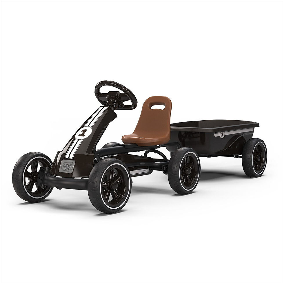 Μικρογραφία: Go-Kart Exit Pedal Black Espress M161εκ.( 2 ως 5χρ.)με τρέιλερ κωδ. EX 23104080, worldfamilytime.com