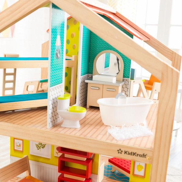 Μικρογραφία: Κουκλόσπιτο Kidkraft  So Stylish Mansion Κωδ: 65199 www.worldfamilytime.com