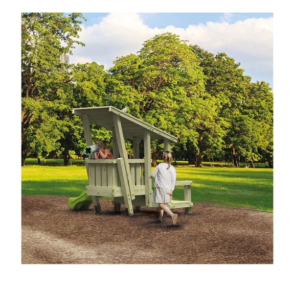 Επαγγελματική Ξύλινη Παιδική χαρά Surf Shack 3-6 ετών κωδ. SH009.006.001.001 www.worldfamilytime.com