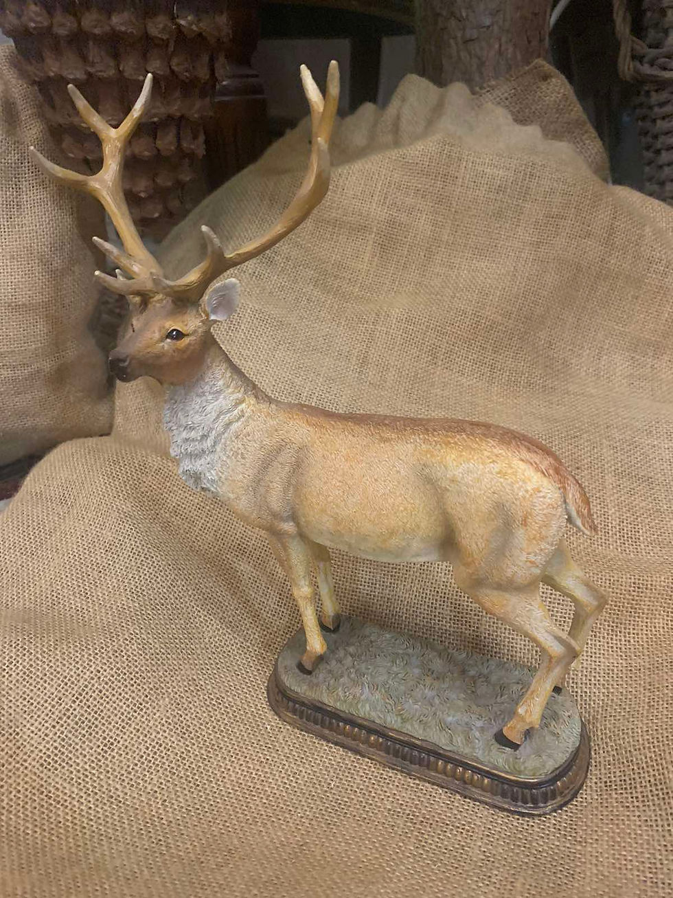 Μικρογραφία: Διακοσμητικός τάρανδος όρθιος Υ26εκ. κωδ. BEL711