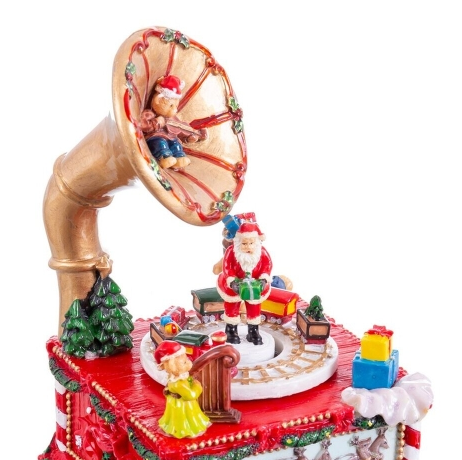 Μικρογραφία: Ο Αγ.Βασίλης σε Γραμμόφωνο με Τρένο κωδ. BGS8806633 worldfamilytime.com