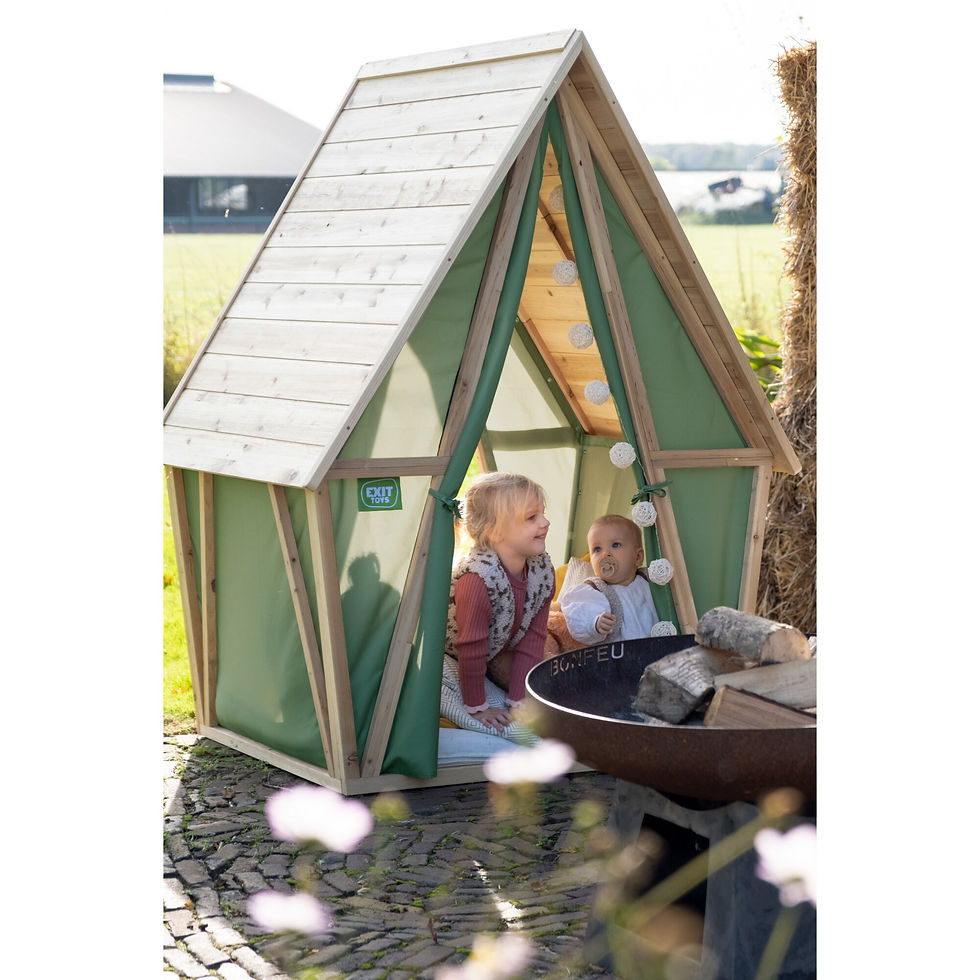 Νέο Design Σπιτάκι ξύλινο   Yuki 100 Υ163εκ.κωδ. EX50540100 worldfamilytime.com