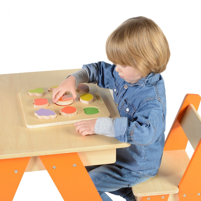 Μικρογραφία: MASTERKIDZ Ξύλινος Ταξινομητής με Πολύχρωμα Φρούτα Montessori κωδ: MK00620 www.worldfamilytime.com