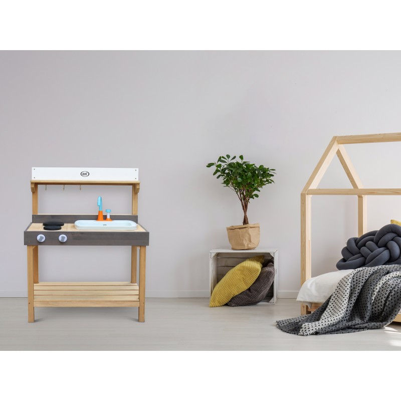 Μικρογραφία: Ξύλινη μεσαία κουζίνα εξωτερικού χώρου & αξεσουάρ κωδ. A03500302 www.worldfamilytime.com