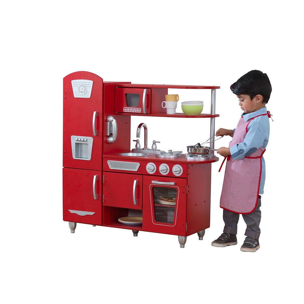 Μικρογραφία: Κουζίνα kidkraft "Red Vintage"🎈 Κωδ.  53173 www.worldfamilytime.com